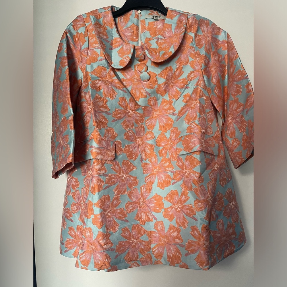 Patterned a line mini dress